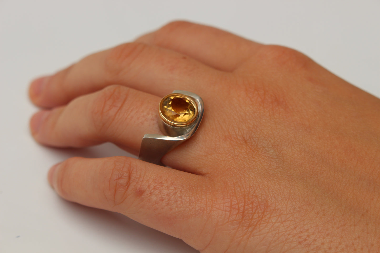 Anillo plata/oro