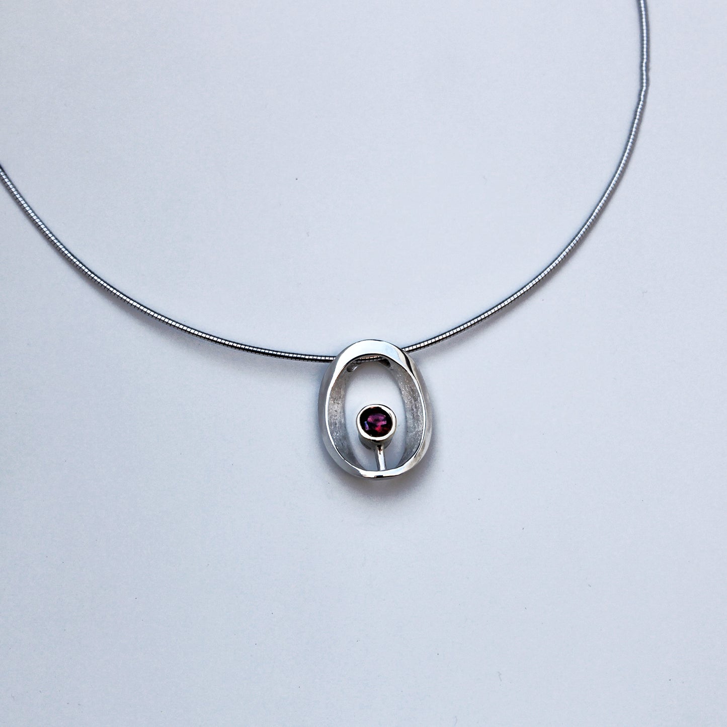 Penjoll plata/or