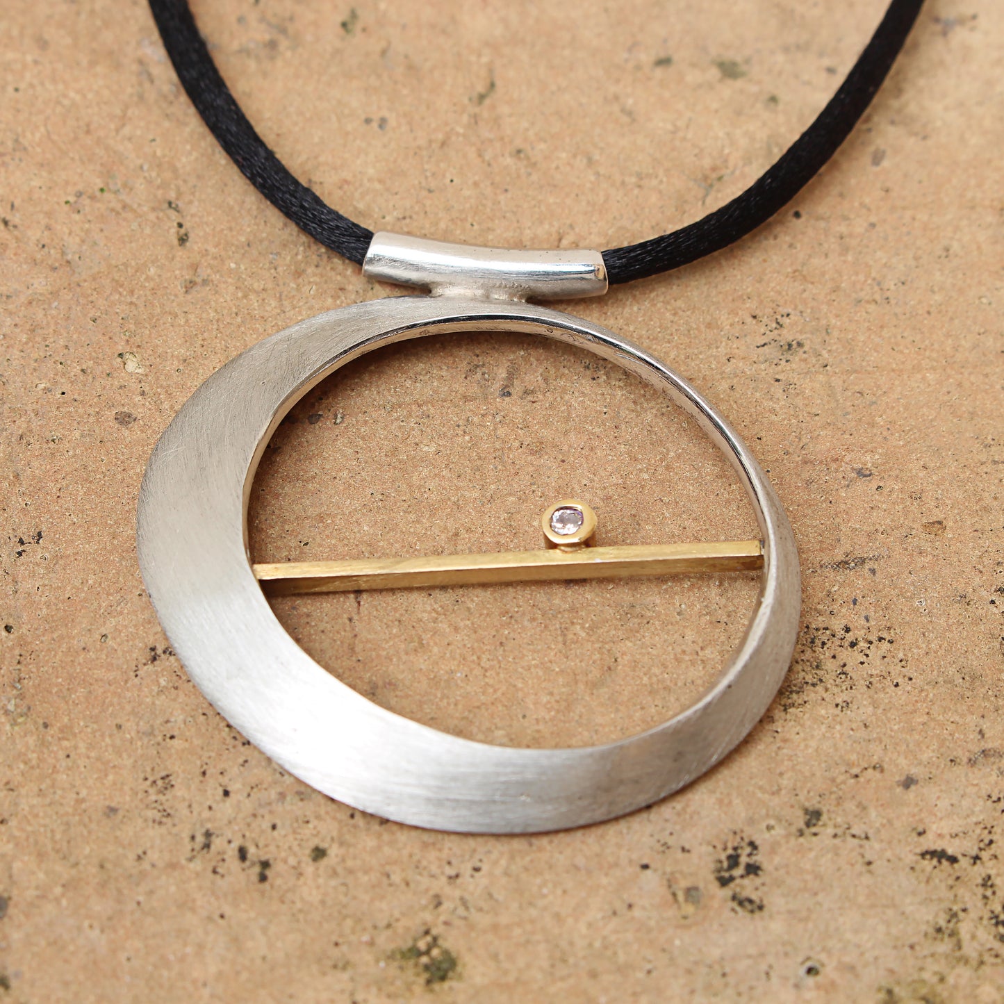 Penjoll plata/or