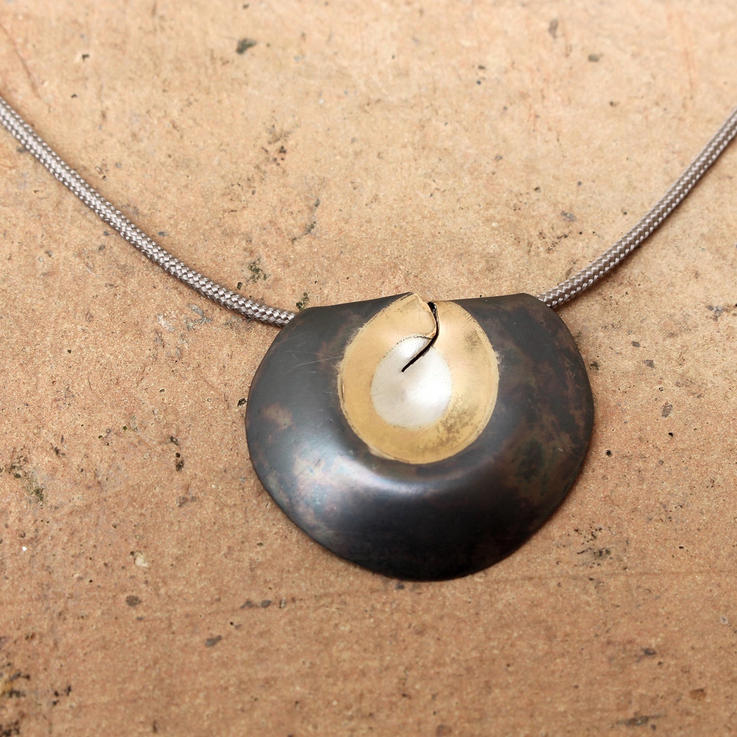 Penjoll plata/or