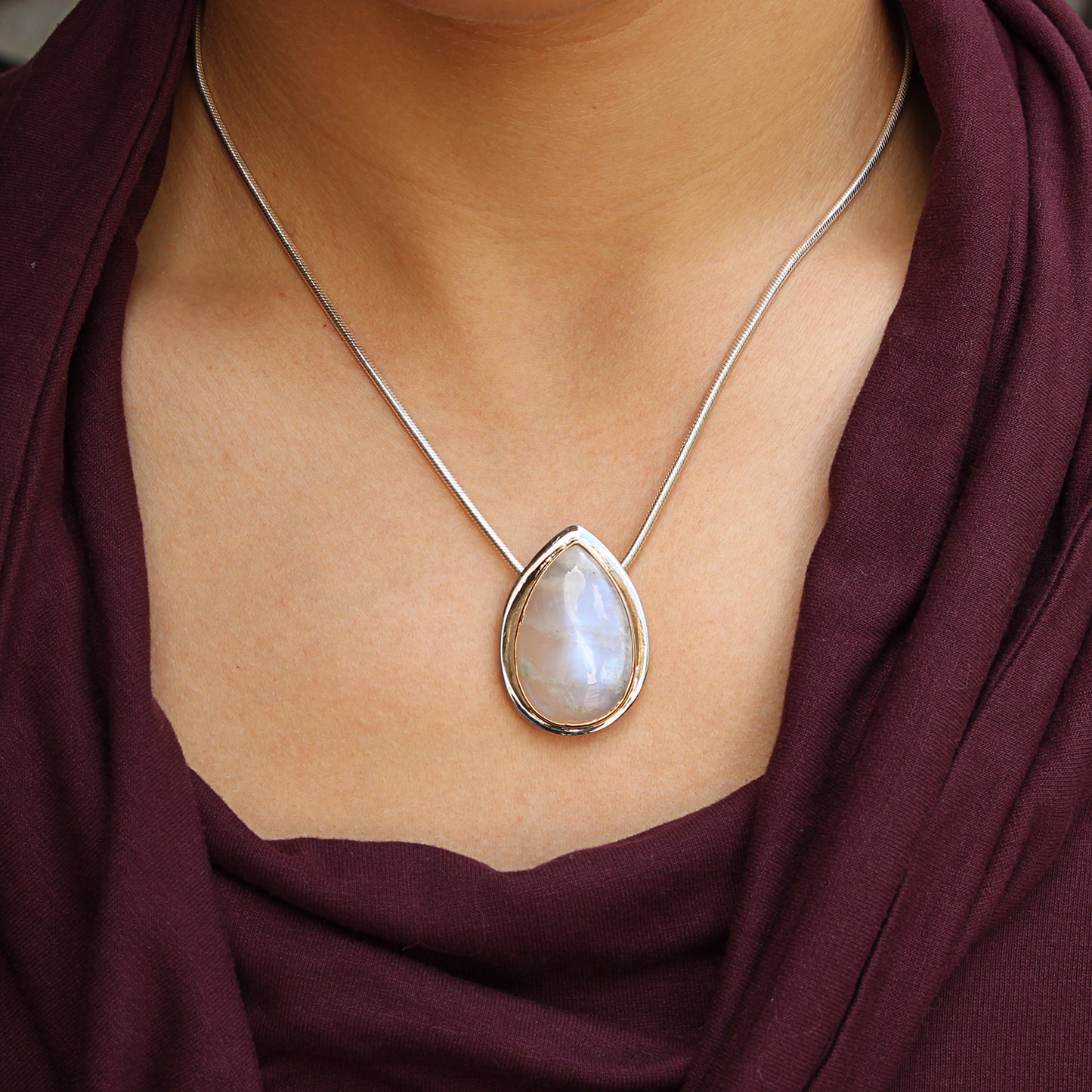Colgante plata/oro