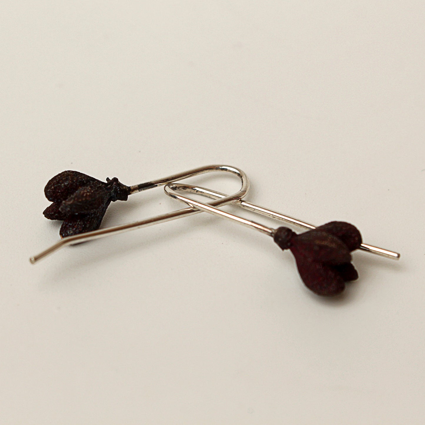 Arracades p`lata/bronze