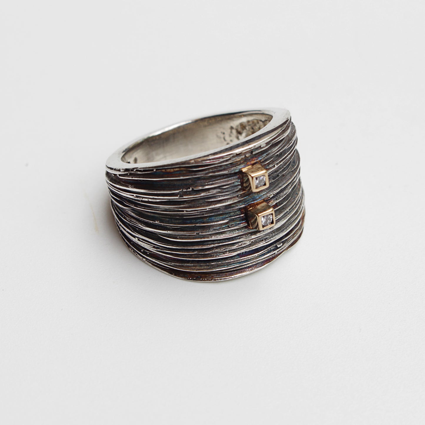 Anillo plata/oro