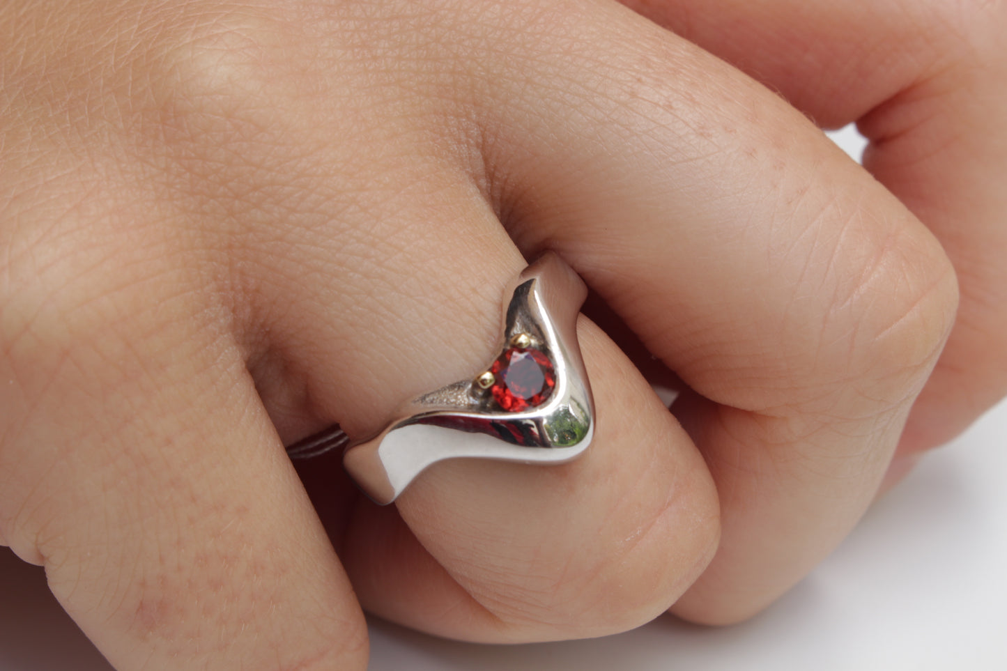 Anell plata/or